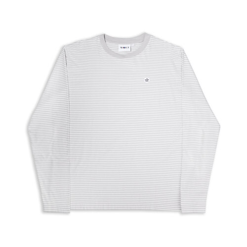 WOEI LONGSLEEVE 'MARINA COOL GREY' LONGSLEEVE 'MARINA COOL GREY'