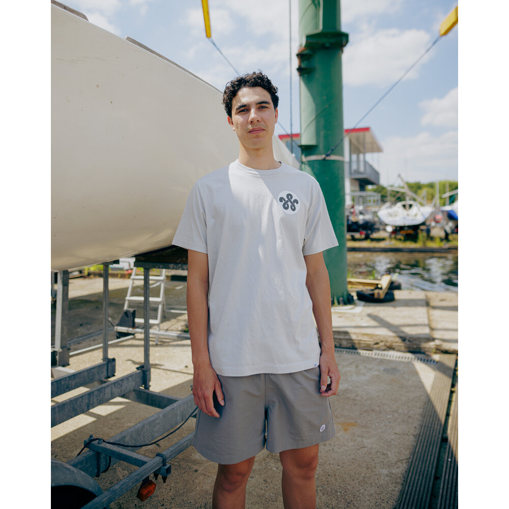 WOEI T-SHIRT 'LIGHT GREY' T-SHIRT 'LIGHT GREY'