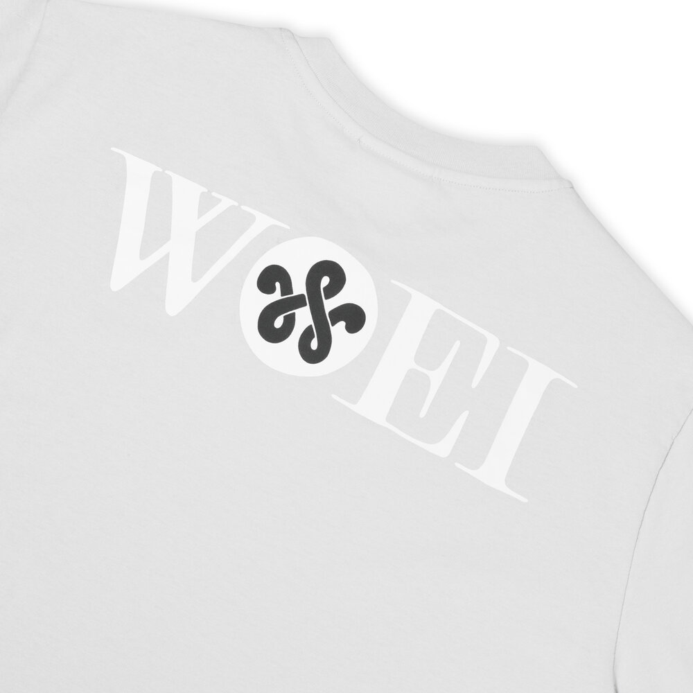 WOEI T-SHIRT 'LIGHT GREY' T-SHIRT 'LIGHT GREY'