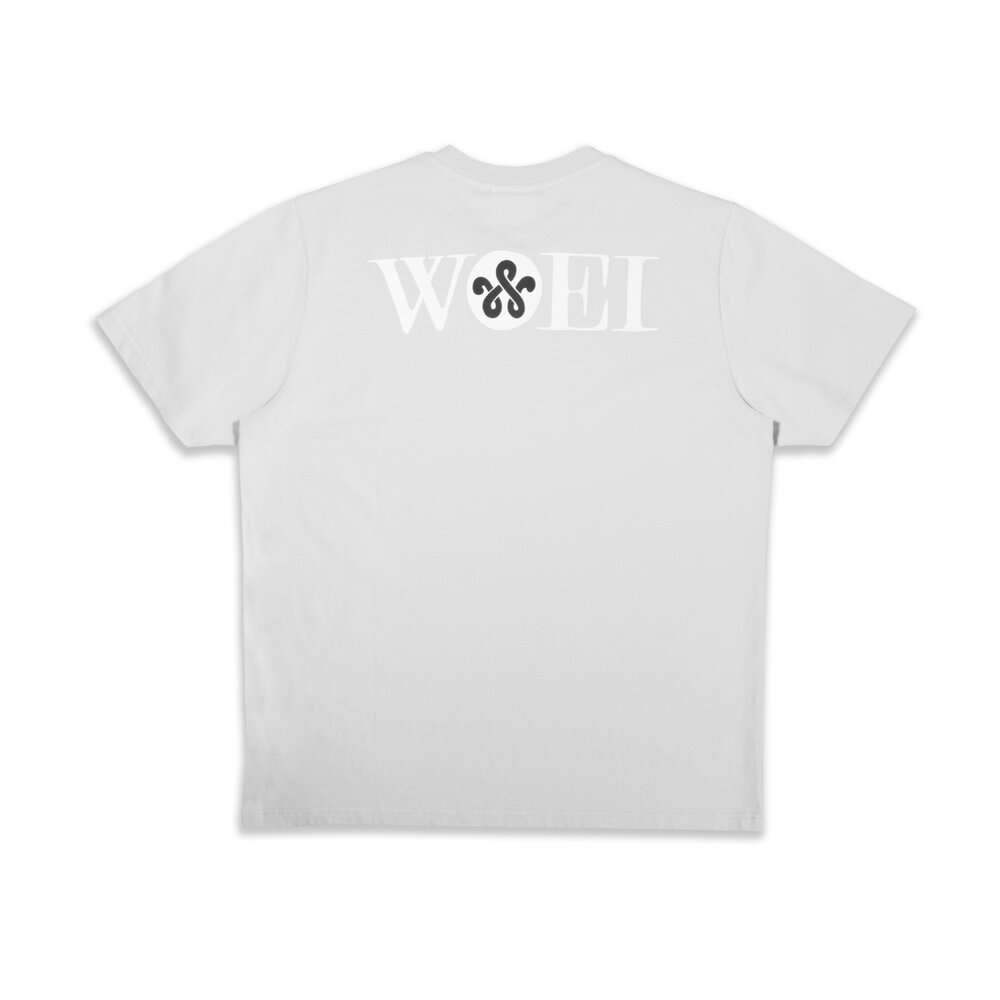 WOEI T-SHIRT 'LIGHT GREY' T-SHIRT 'LIGHT GREY'