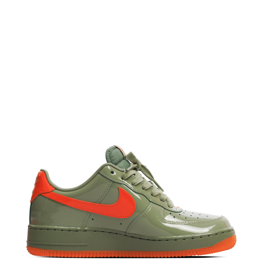 NIKE AIR FORCE 1 ‘07 PRM 'OIL GREEN'