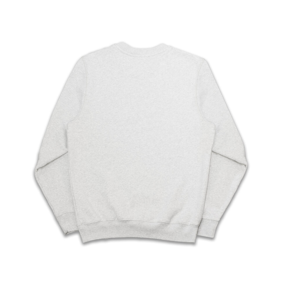 WOEI PATCH CREWNECK HEATHER