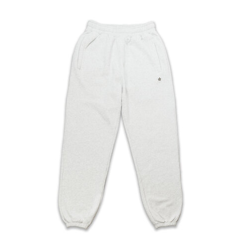 WOEI PATCH SWEATPANTS HEATHER