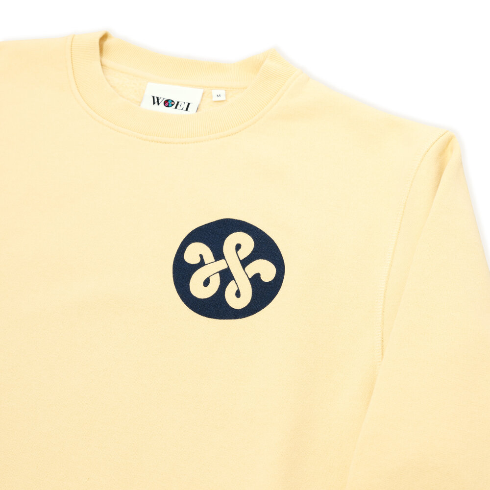 WOEI WOEI CREWNECK 'SAND' WOEI CREWNECK 'SAND'