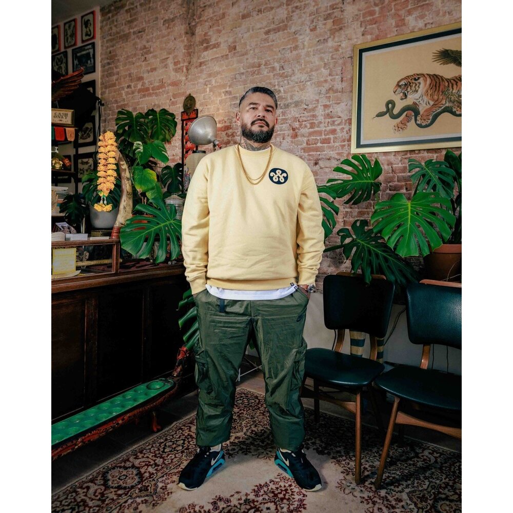 WOEI WOEI CREWNECK 'SAND' WOEI CREWNECK 'SAND'