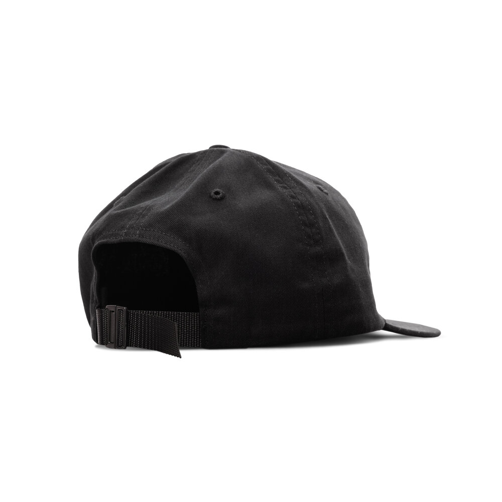 WOEI 6 PANEL BLACK/WHITE 2.0 CAP