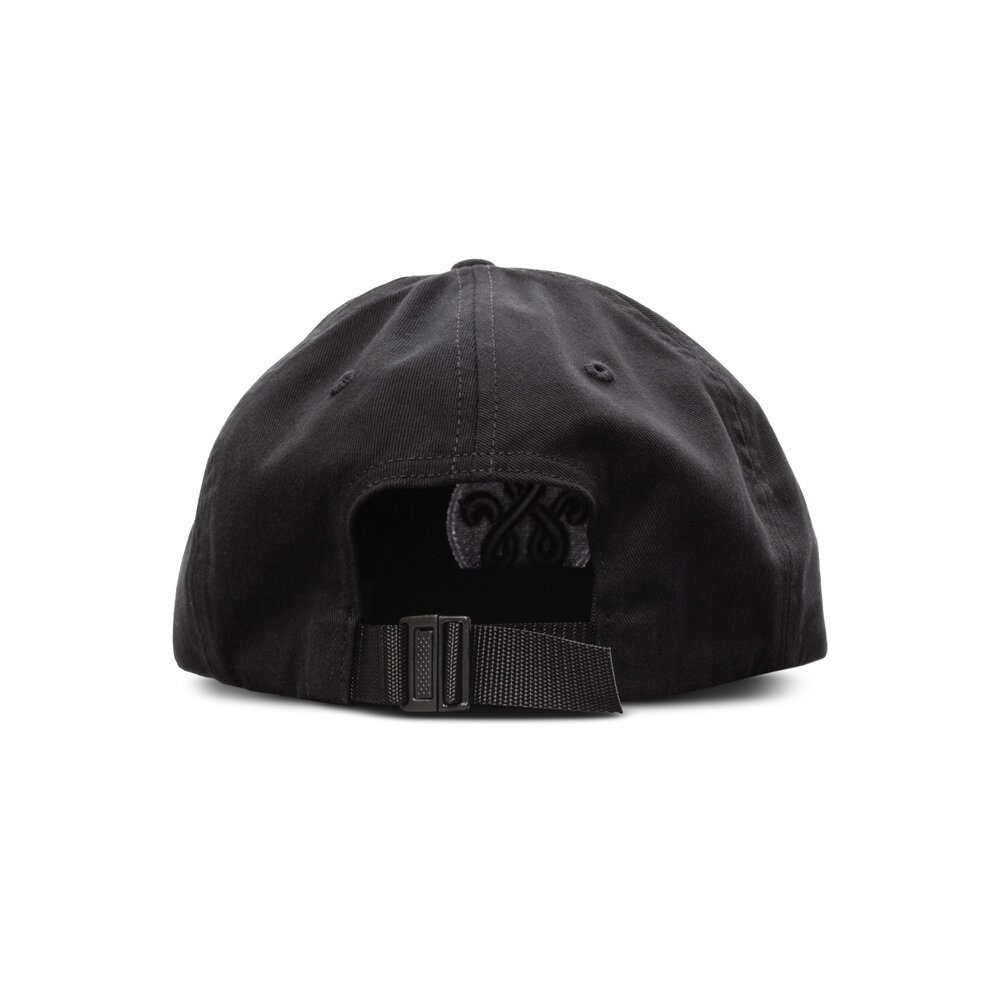 WOEI 6 PANEL BLACK/WHITE 2.0 CAP