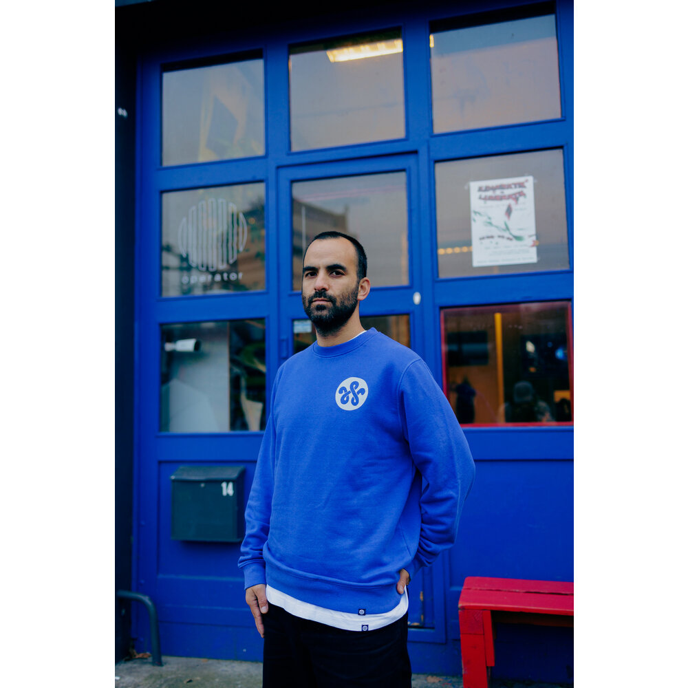 WOEI WOEI CREWNECK 'STANDERT BLUE' WOEI CREWNECK 'STANDERT BLUE'