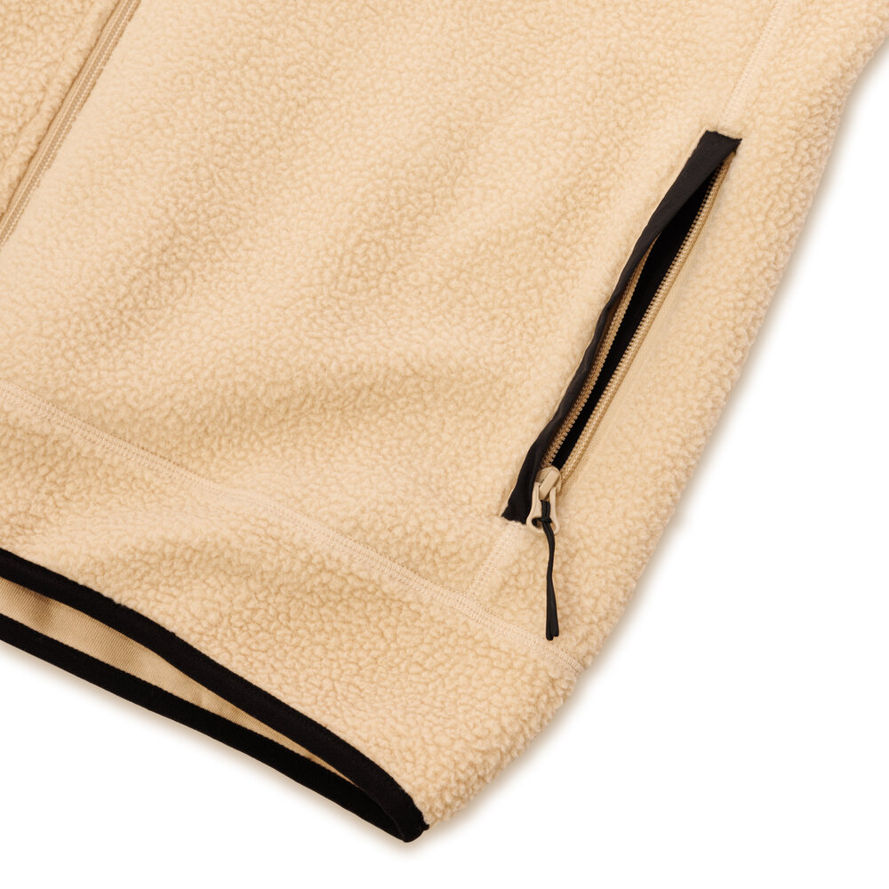 WOEI FLEECE JACKET 'BEIGE'