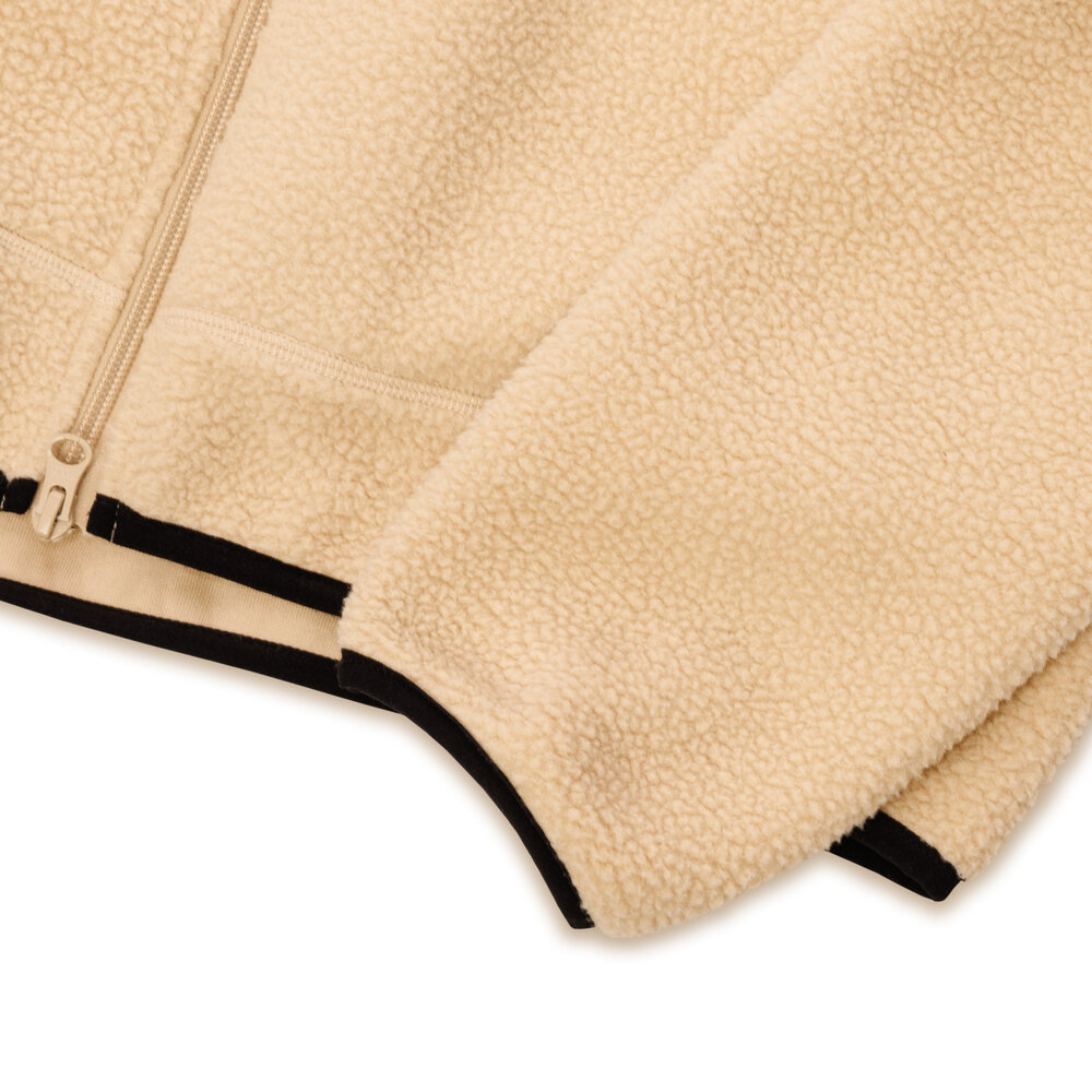 WOEI FLEECE JACKET 'BEIGE'