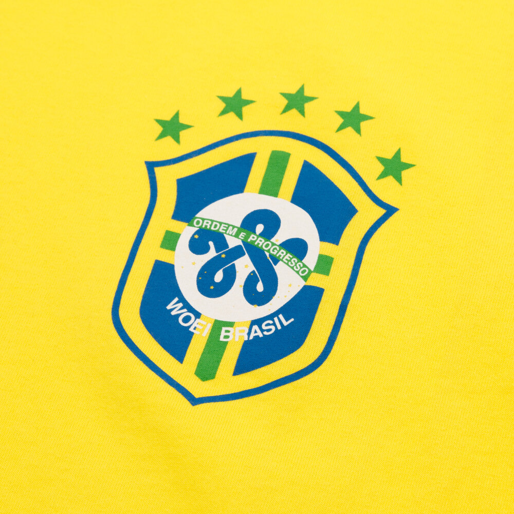 WOEI BRASIL 'ORDEM E PROGRESSO' T-SHIRT