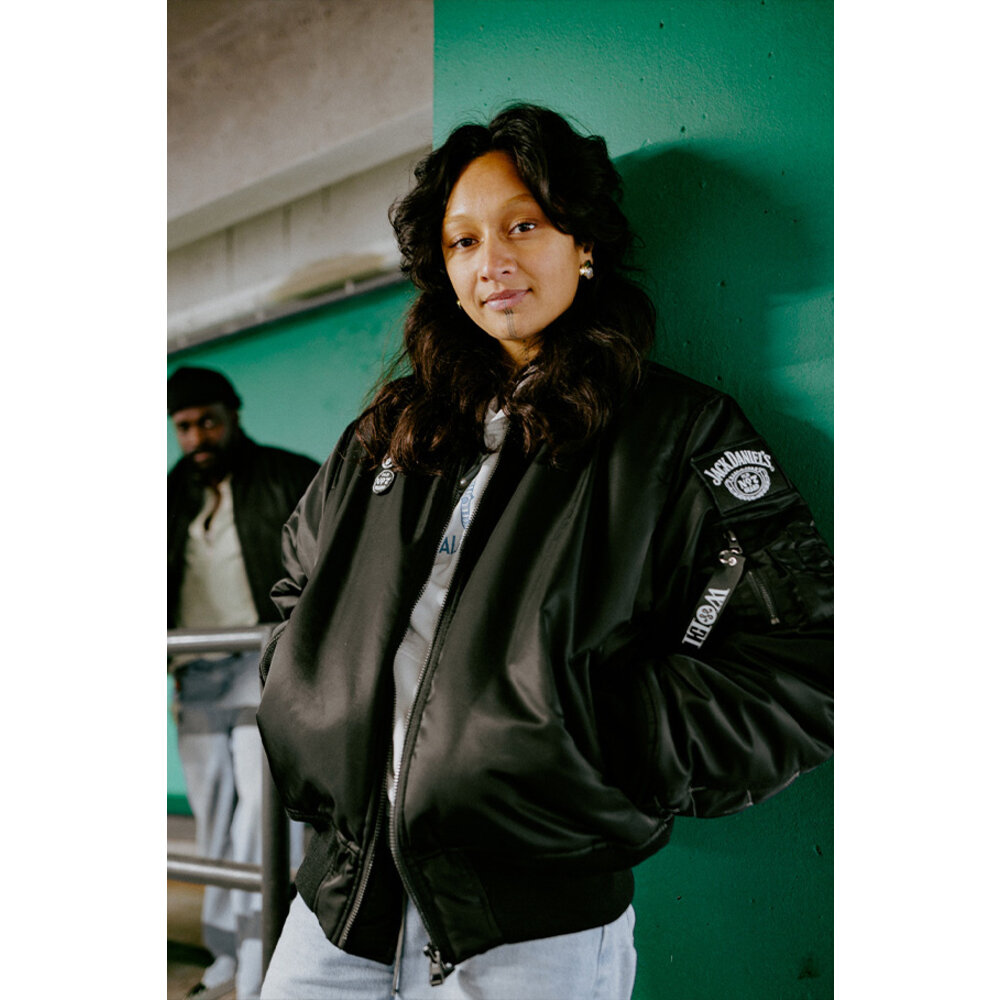 WOEI JACK DANIEL’S BOMBER JACKET JACK DANIEL’S BOMBER JACKET