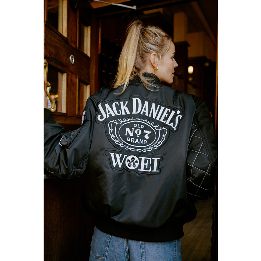 WOEI JACK DANIEL’S BOMBER JACKET JACK DANIEL’S BOMBER JACKET
