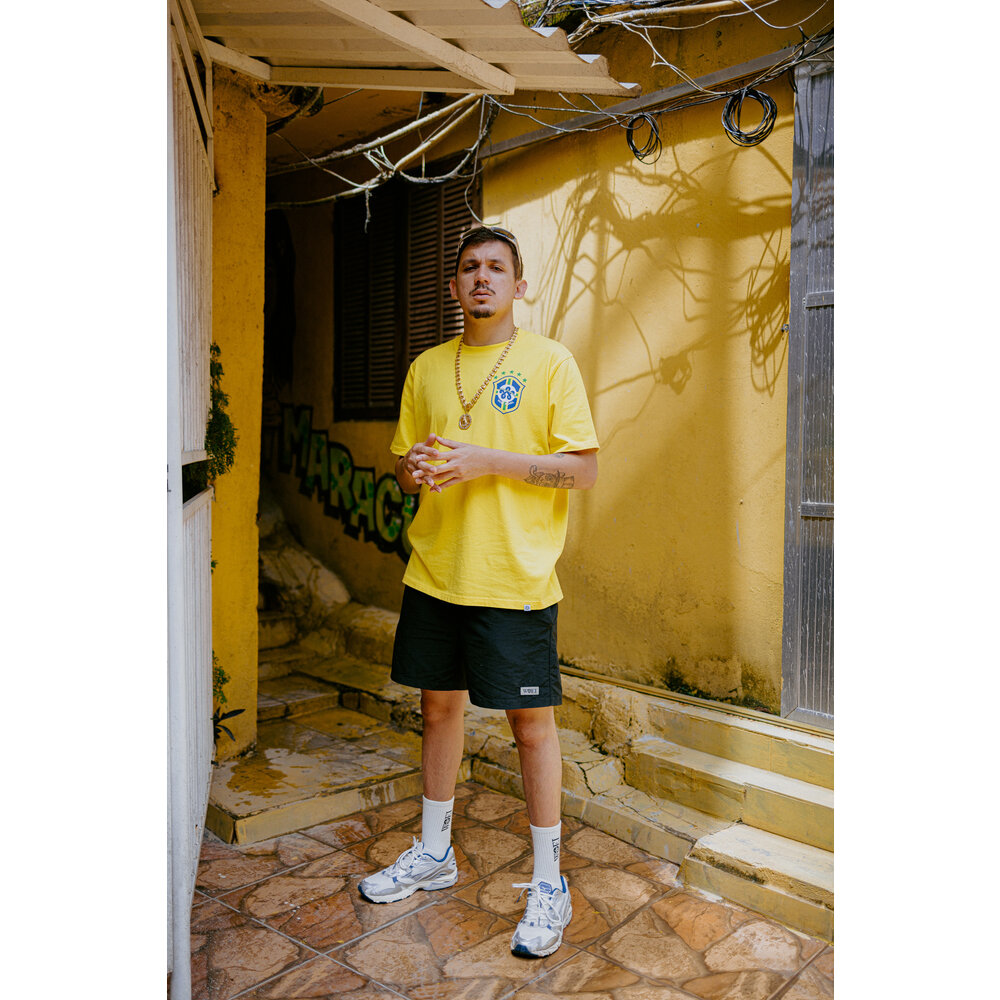 WOEI BRASIL 'ORDEM E PROGRESSO' T-SHIRT