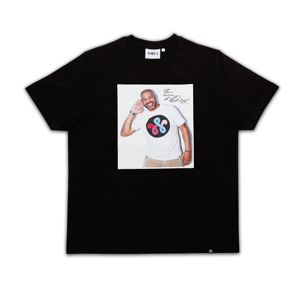 WOEI WOEI X ADRIANO IMPERADOR PHOTO TEE 'BLACK' WOEI X ADRIANO IMPERADOR PHOTO TEE 'BLACK'