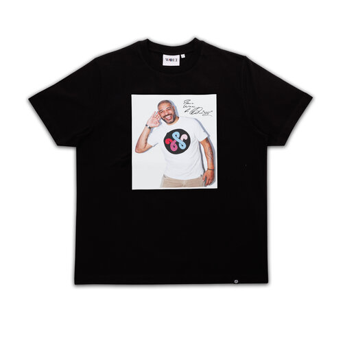 WOEI X ADRIANO IMPERADOR PHOTO TEE 'BLACK'