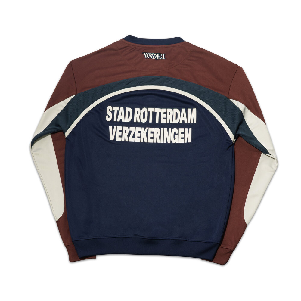 WOEI WOEI TRAINING SWEATER 2003 'BROWN' WOEI TRAINING SWEATER 2003 'BROWN'