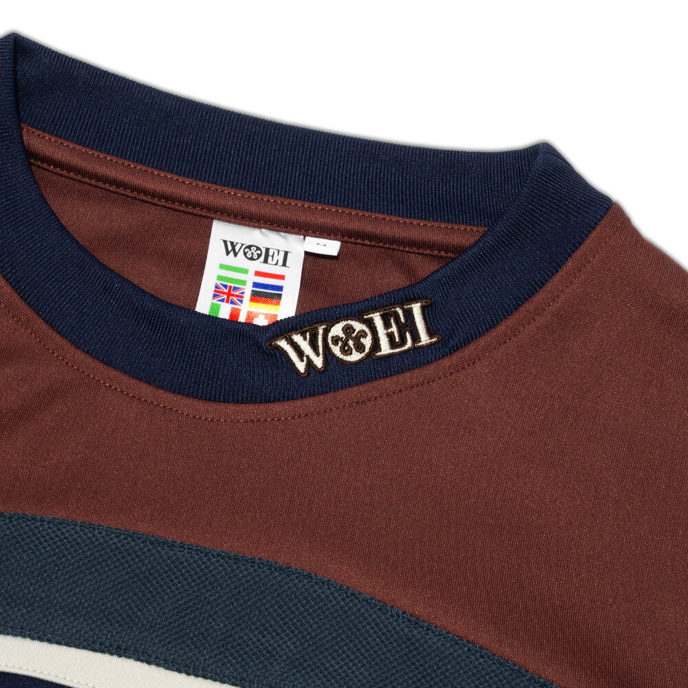 WOEI WOEI TRAINING SWEATER 2003 'BROWN' WOEI TRAINING SWEATER 2003 'BROWN'