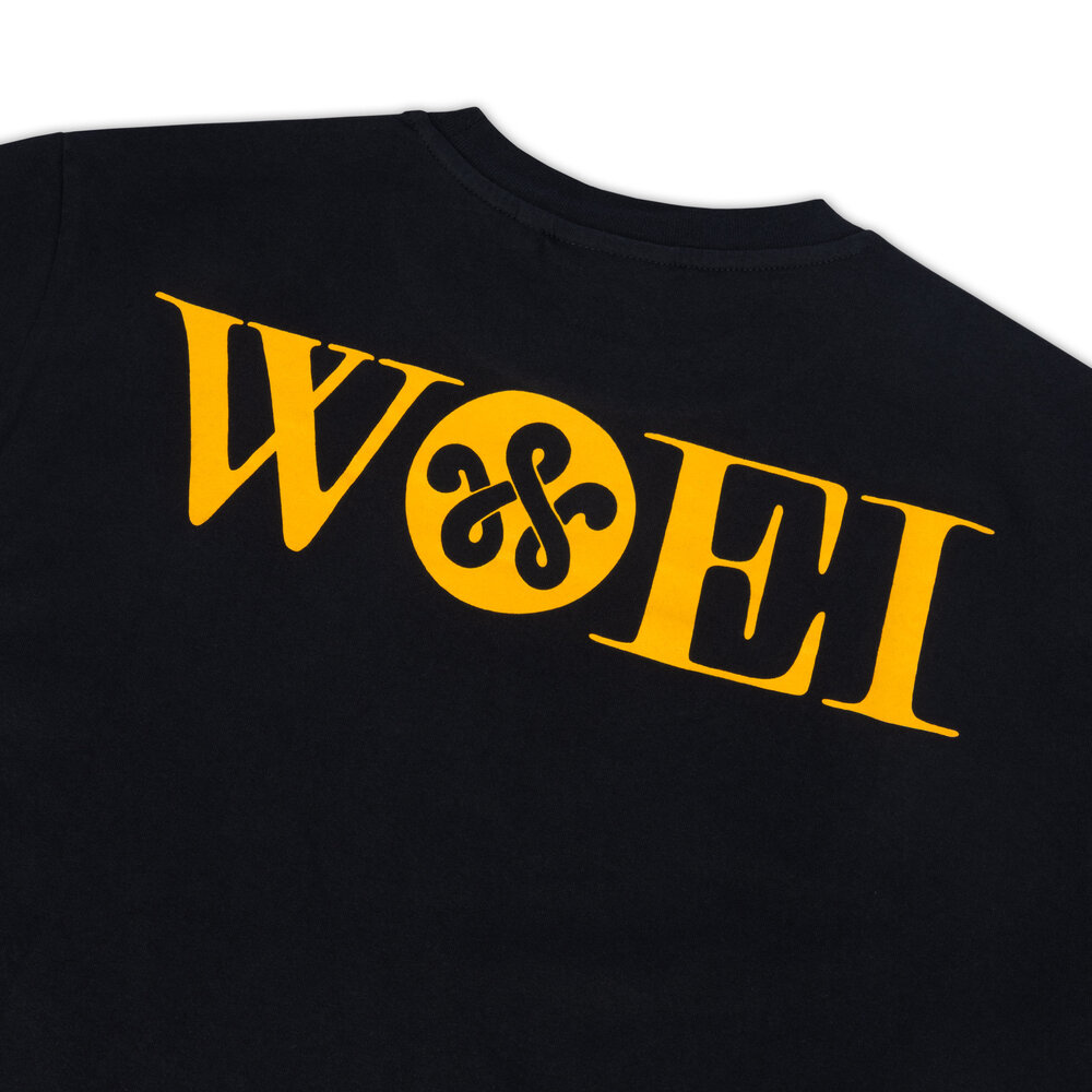 WOEI DOOR LOGO TEE 'VULCAN NAVY'