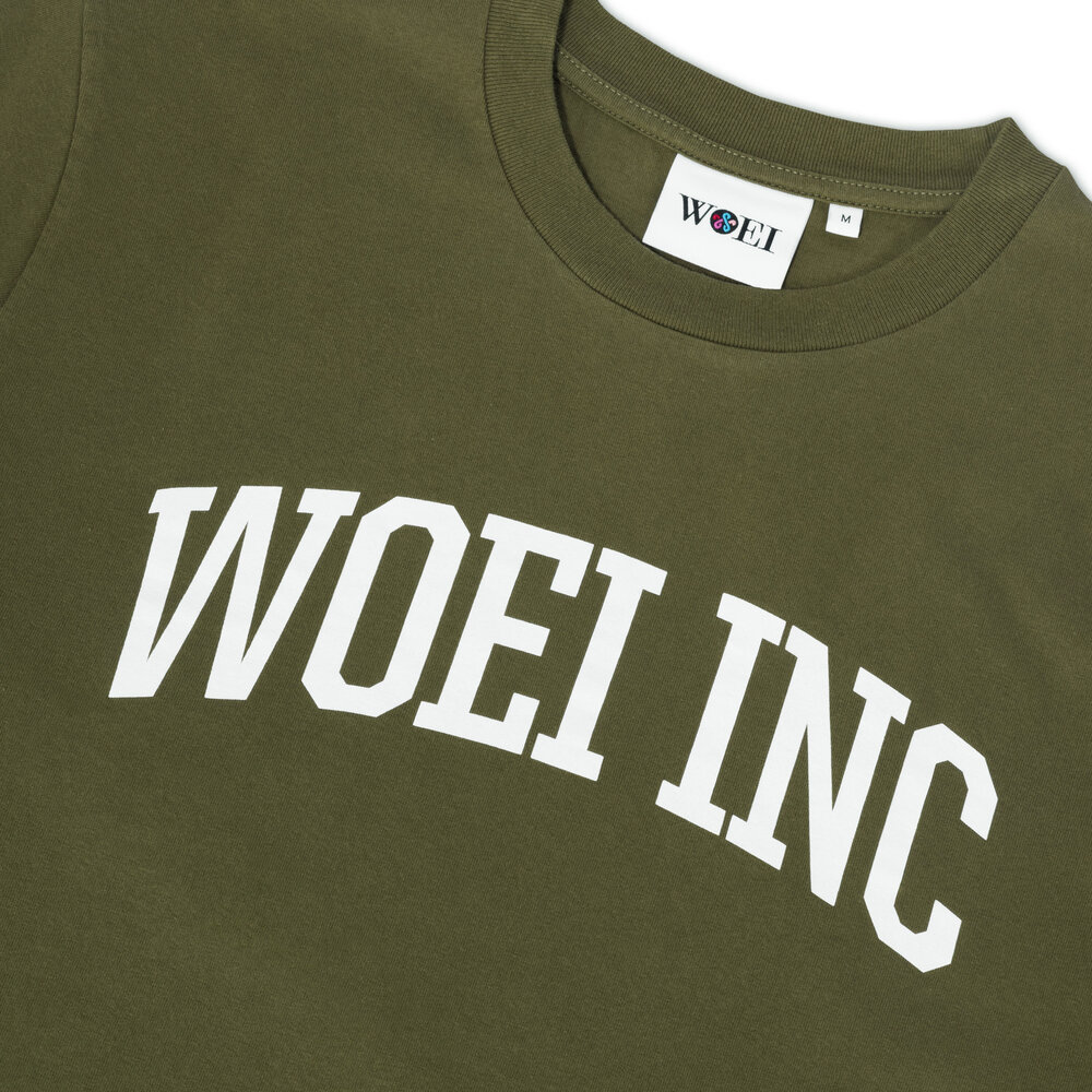 WOEI WOEI INC TEE 'CAPULET OLIVE' WOEI INC TEE 'CAPULET OLIVE'