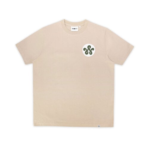 WOEI DOOR LOGO TEE 'PARSNIP'