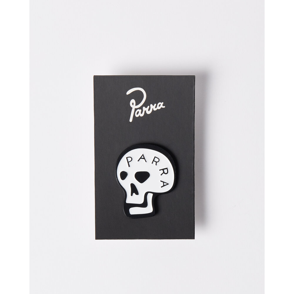 BY PARRA SKULLED ENAMAL PIN