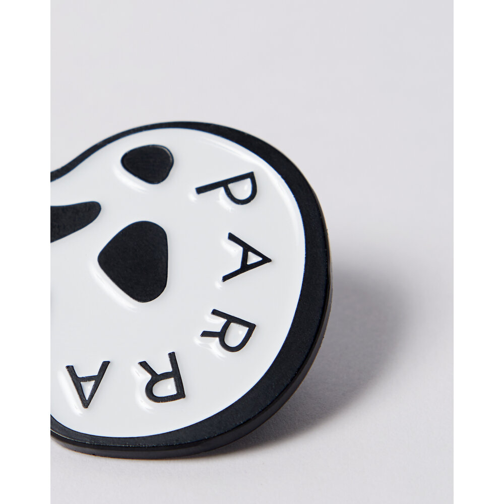 BY PARRA SKULLED ENAMAL PIN