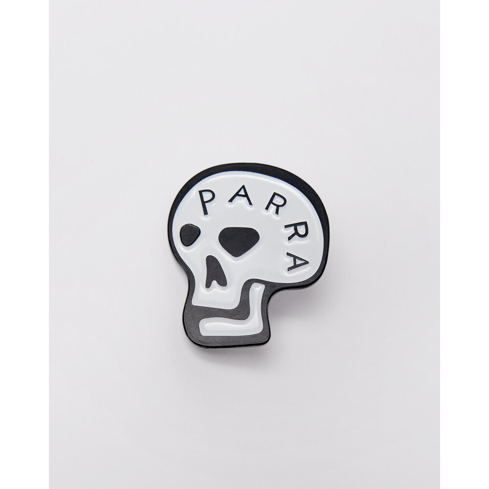 BY PARRA SKULLED ENAMAL PIN