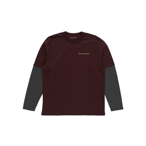 POP TRADING COMPANY LOGO SLEEVE T-SHIRT
