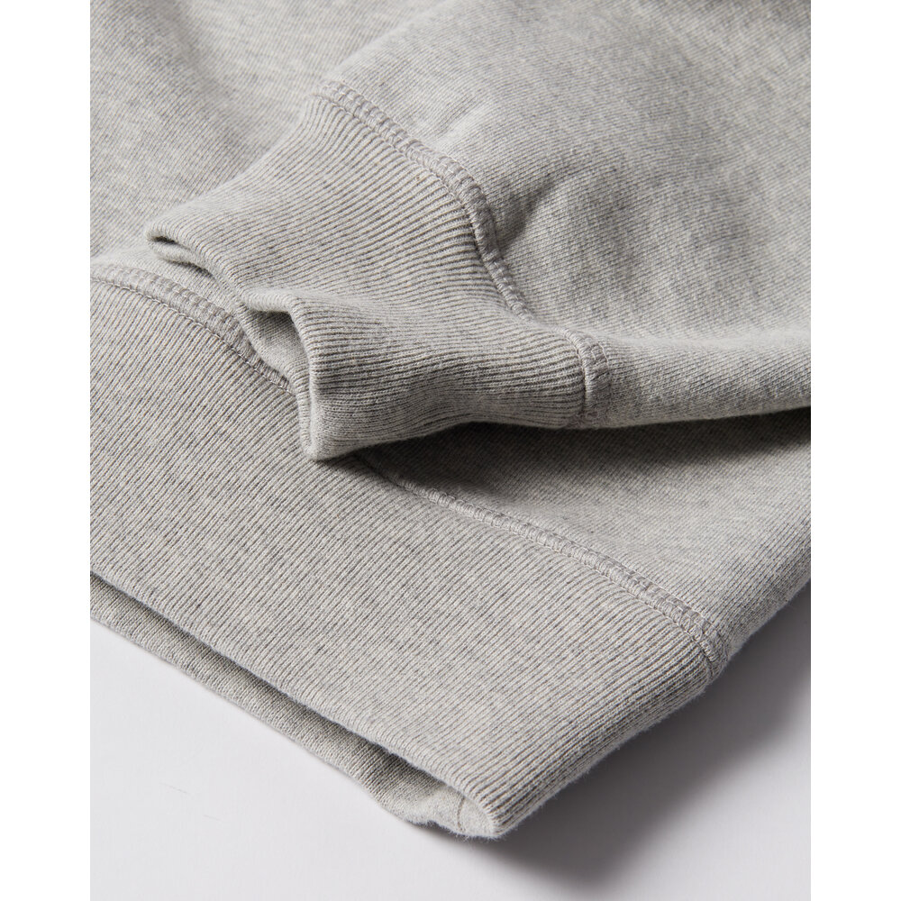 BY PARRA LEGS LOGO CREW NECK SWEATSHIRT HEATHER GREY