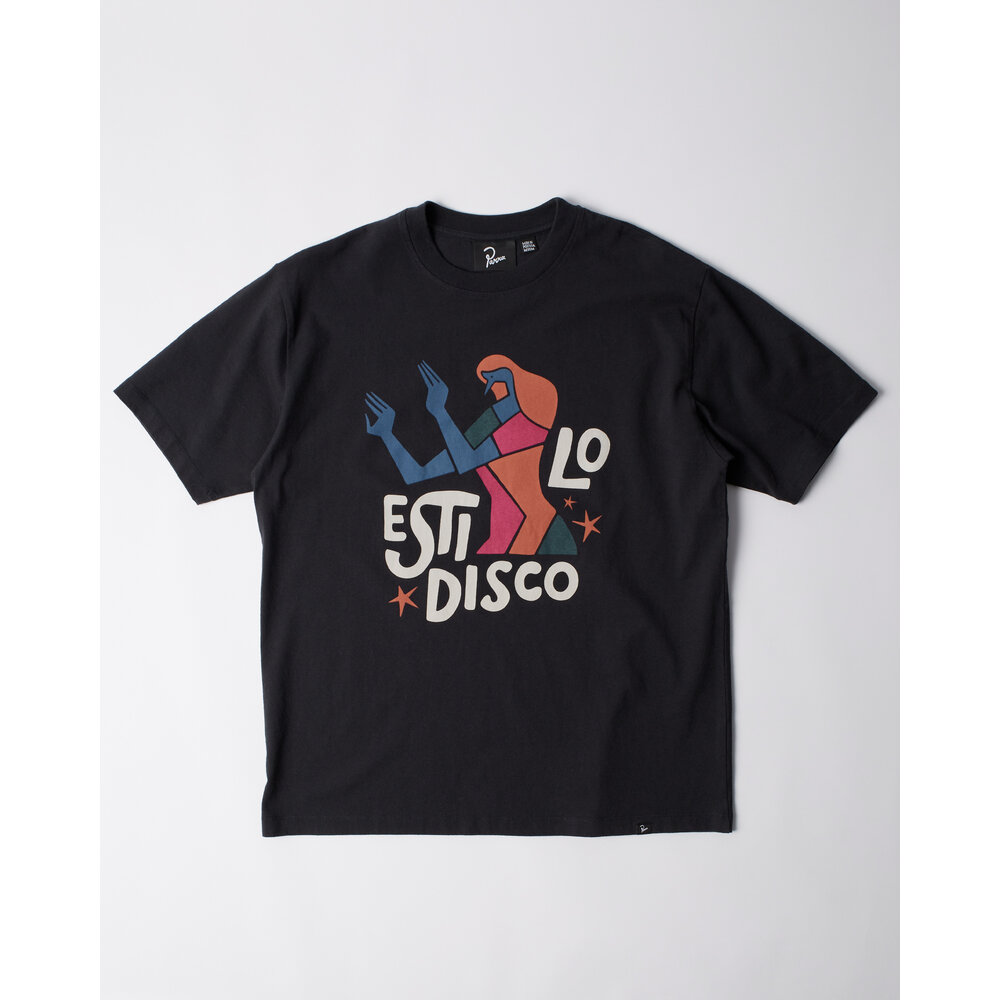 BY PARRA EL STILO DISCO T-SHIRT BLACK