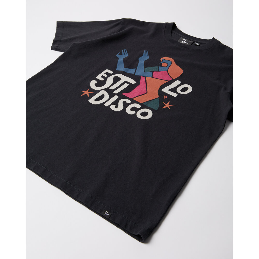 BY PARRA EL STILO DISCO T-SHIRT BLACK