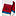 BY PARRA SIGNATURE STRIPED CREW SOCKS RED