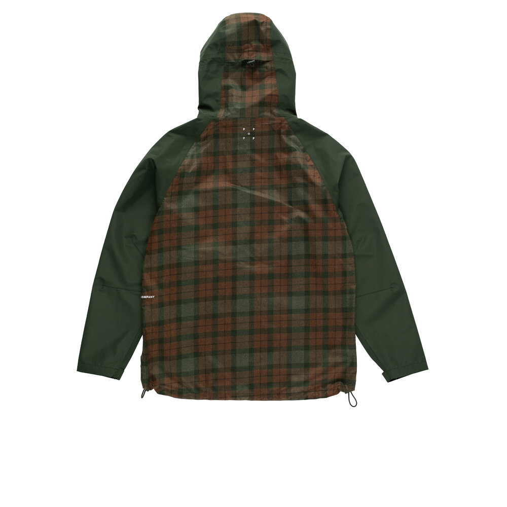 POP TRADING COMPANY POP TRADING COMPANY CHECKED ORACLE JACKET POP TRADING COMPANY CHECKED ORACLE JACKET