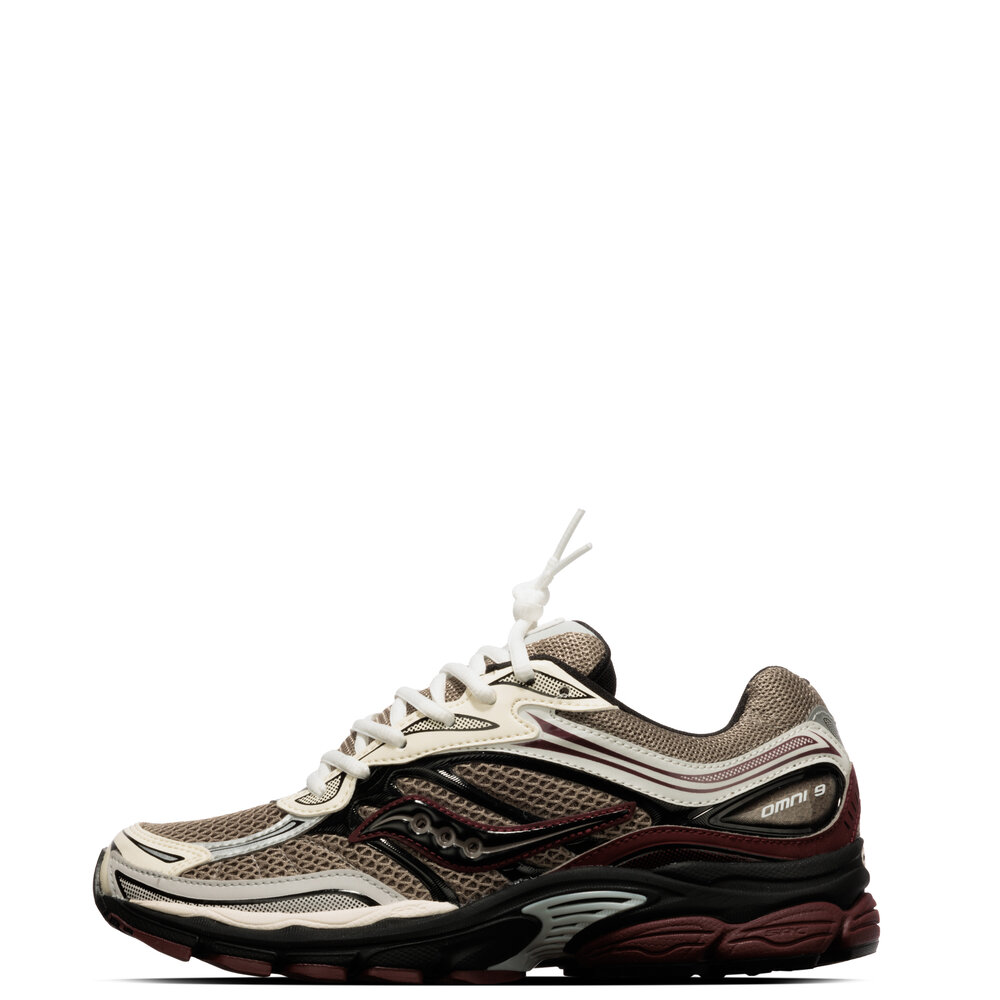 SAUCONY PROGRID OMNI 9 'TAN MAROON'