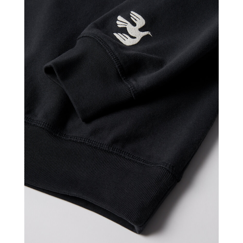 BY PARRA WEIRD TRAD LOGO CREW NECK SWEATSHIRT