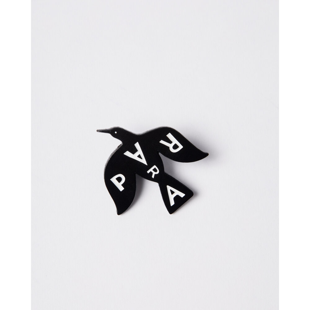 BY PARRA CROW ENAMEL PIN