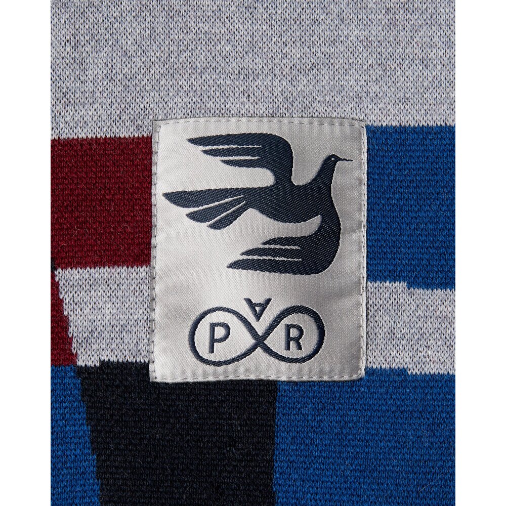 BY PARRA VERTICAL FOREST KNITTED POLO