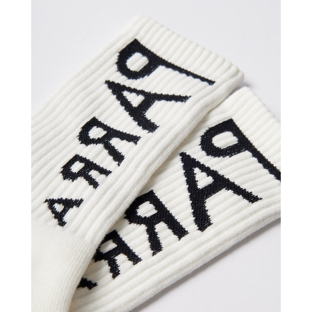 BY PARRA BY PARRA REVERSED FLAG LOGO CREW SOCKS BY PARRA REVERSED FLAG LOGO CREW SOCKS