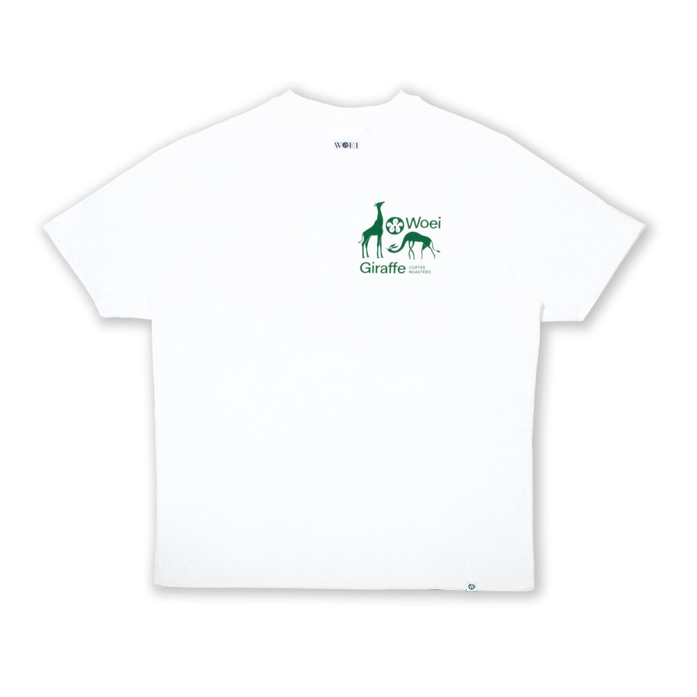 WOEI X GIRAFFE COFFEE TEE