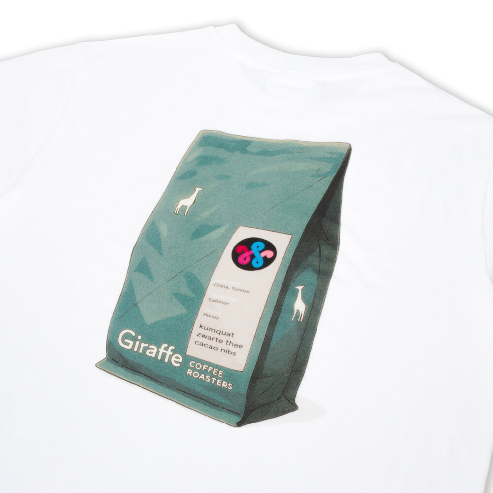 WOEI X GIRAFFE COFFEE TEE