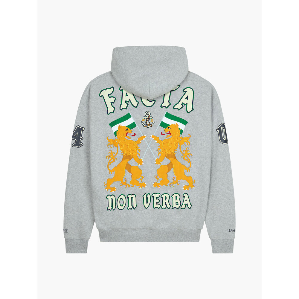 BANLIEUE X WOEI FACTA NON VERBA ZIP HOODIE
