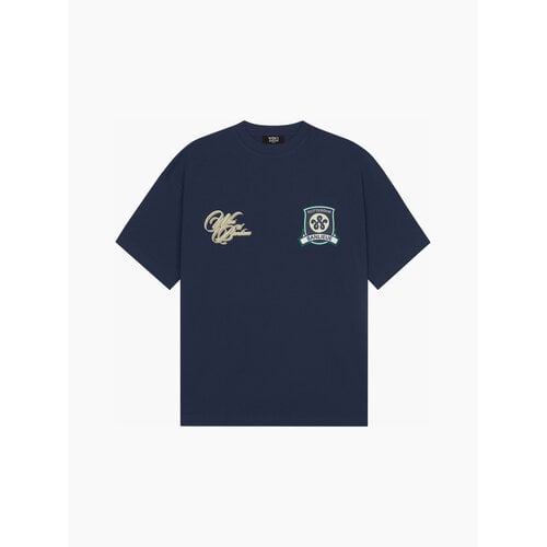 BANLIEUE X WOEI FACTA NON VERBA NAVY T-SHIRT