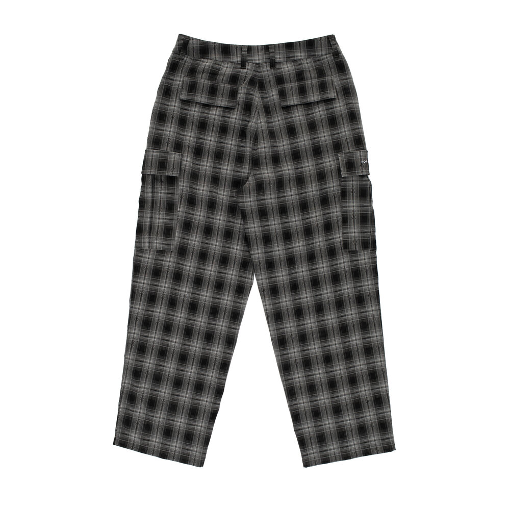 POP TRADING COMPANY CHECKED CARGO PANTS ‘CHECKED’