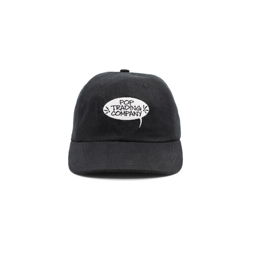 POP TRADING COMPANY FLY SIXPANEL HAT ‘BLACK’