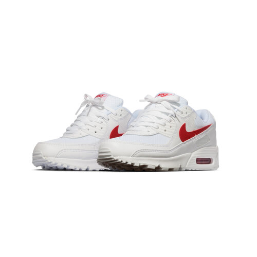 NIKE AIR MAX 90 ‘WHITE UNIVERSITY RED-WHITE’