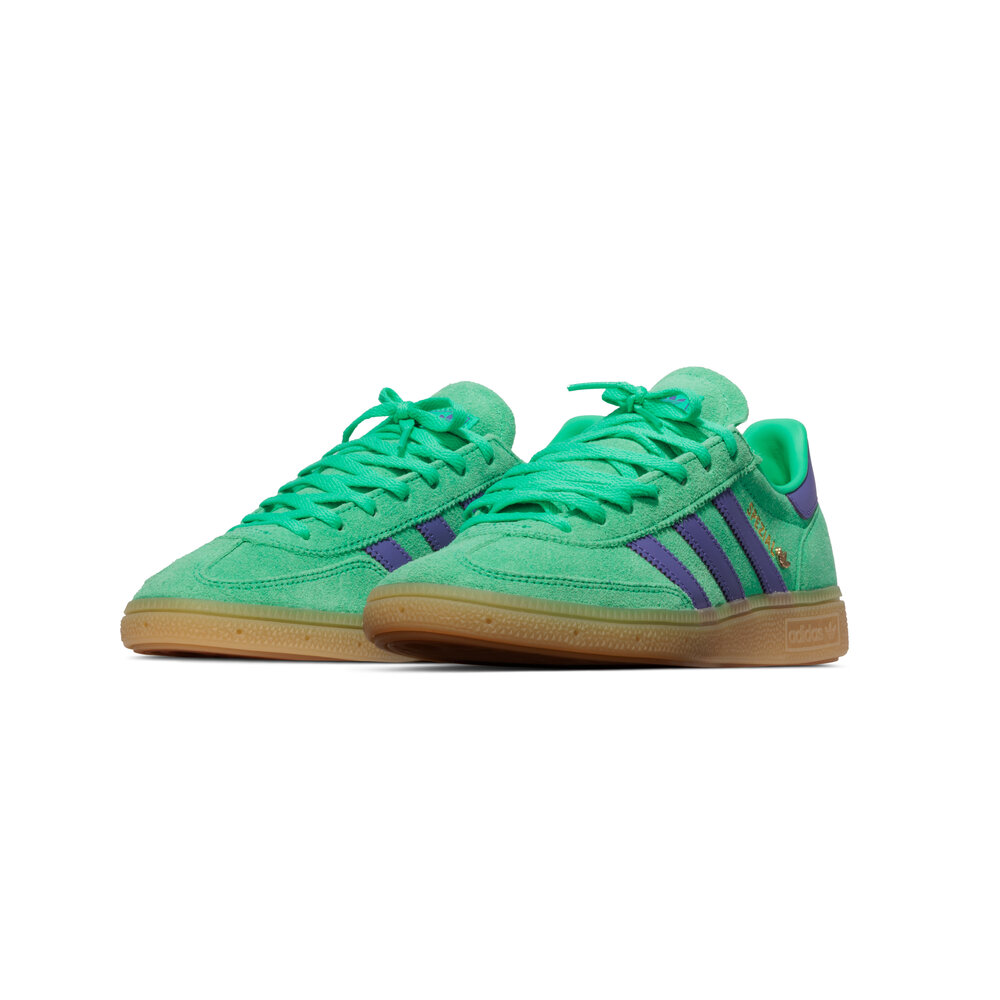 ADIDAS W HANDBALL SPEZIAL ‘HI-RES GREEN PURPLE RUSH’