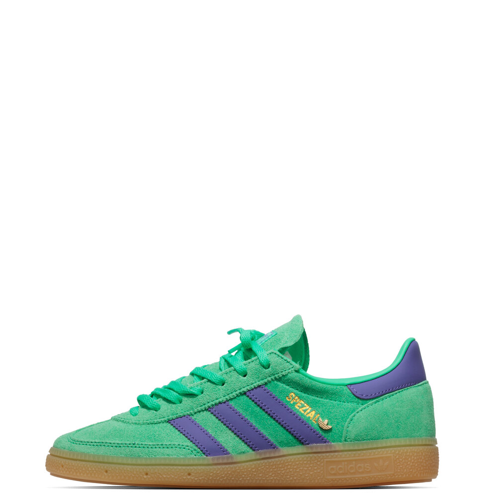 ADIDAS W HANDBALL SPEZIAL ‘HI-RES GREEN PURPLE RUSH’