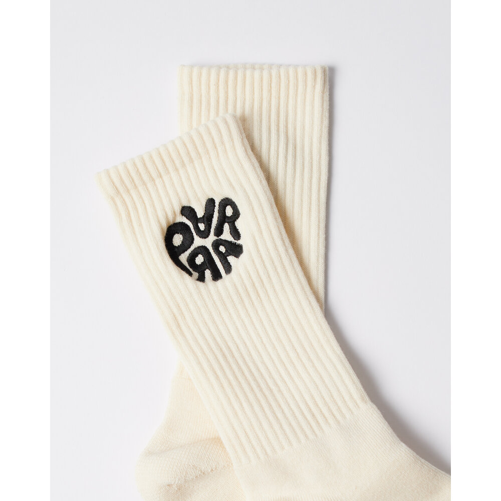 BY PARRA 1976 LOGO CREW SOCKS