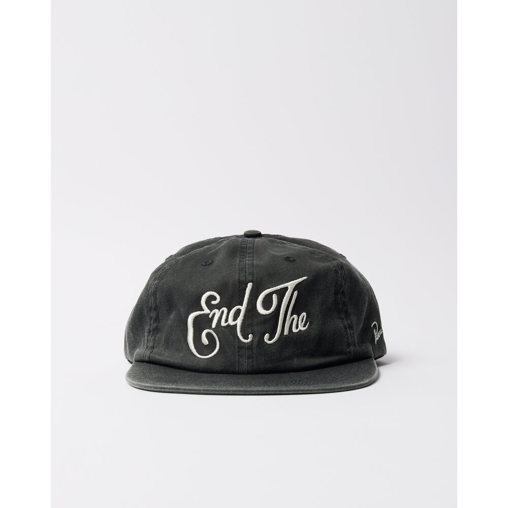 BY PARRA END THE 6 PANEL HAT BLACK